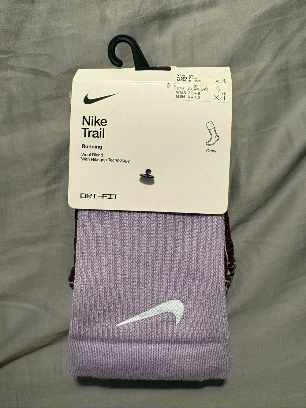 NWT Nike Trail Running Ankle Socks - Unisex Women’s 7.5-9 Men’s 6-7.5 MSRP $24